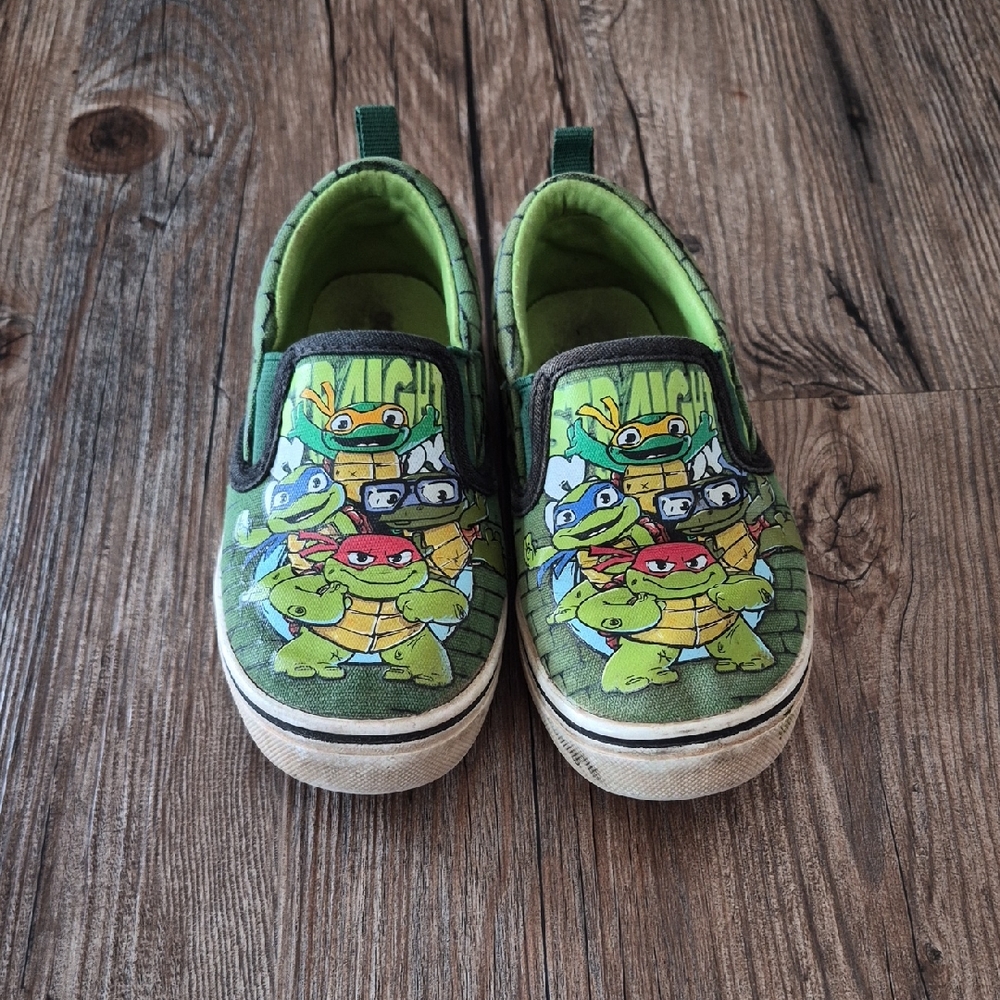 Nickelodeon Green Ninja Turtle Kids Sneakers